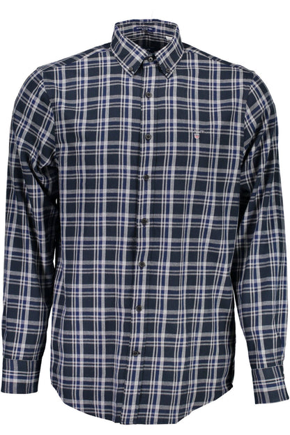 Gant Camicia Maniche Lunghe Uomo Blu - mem39