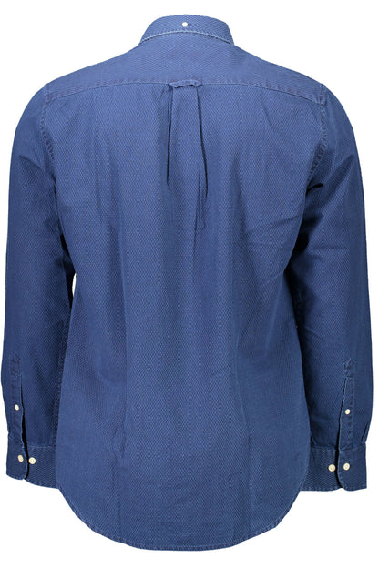 Gant Camicia Maniche Lunghe Uomo Blu - mem39