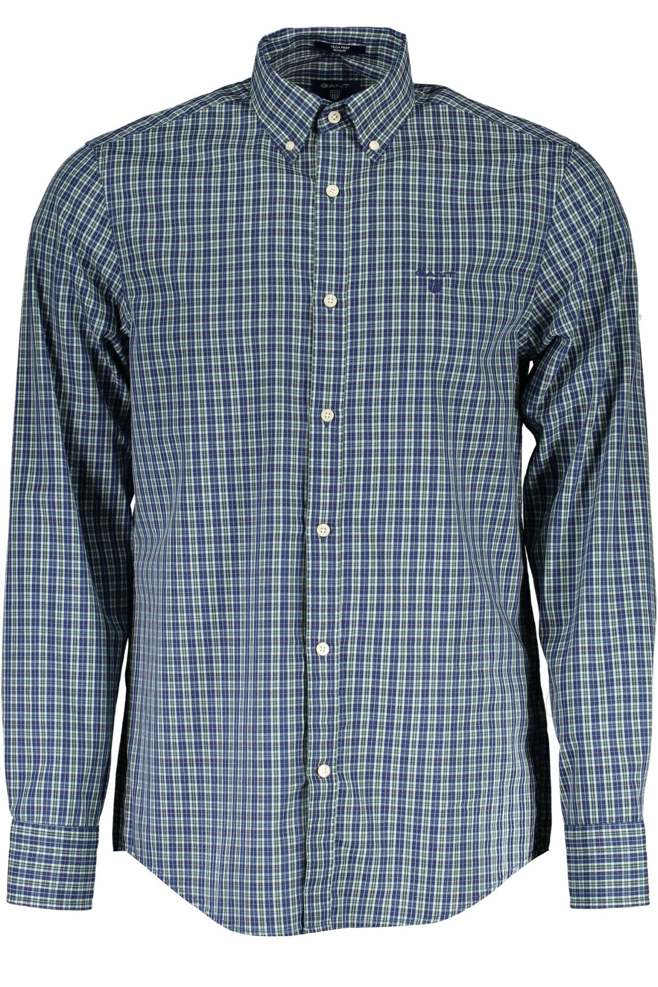 Gant Camicia Maniche Lunghe Uomo Verde"" - mem39