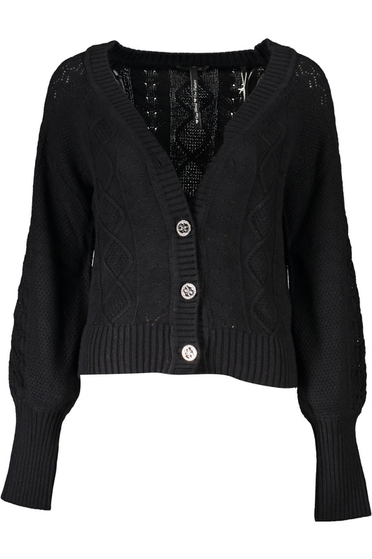 Guess Jeans Cardigan Donna Nero"" - mem39