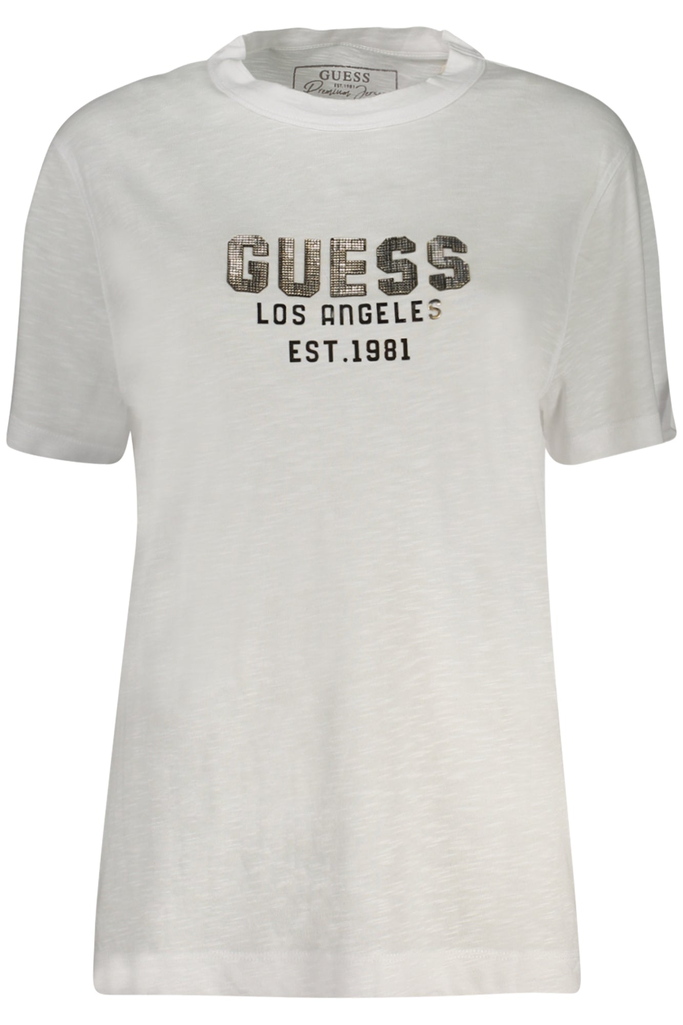 Guess Jeans T-Shirt Maniche Corte Donna Bianco"" - mem39