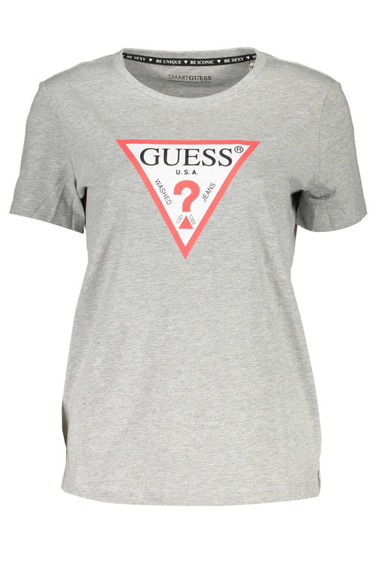 Guess Jeans T-Shirt Maniche Corte Donna Grigio"" - mem39