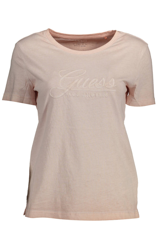 Guess Jeans T-Shirt Maniche Corte Donna Rosa - mem39