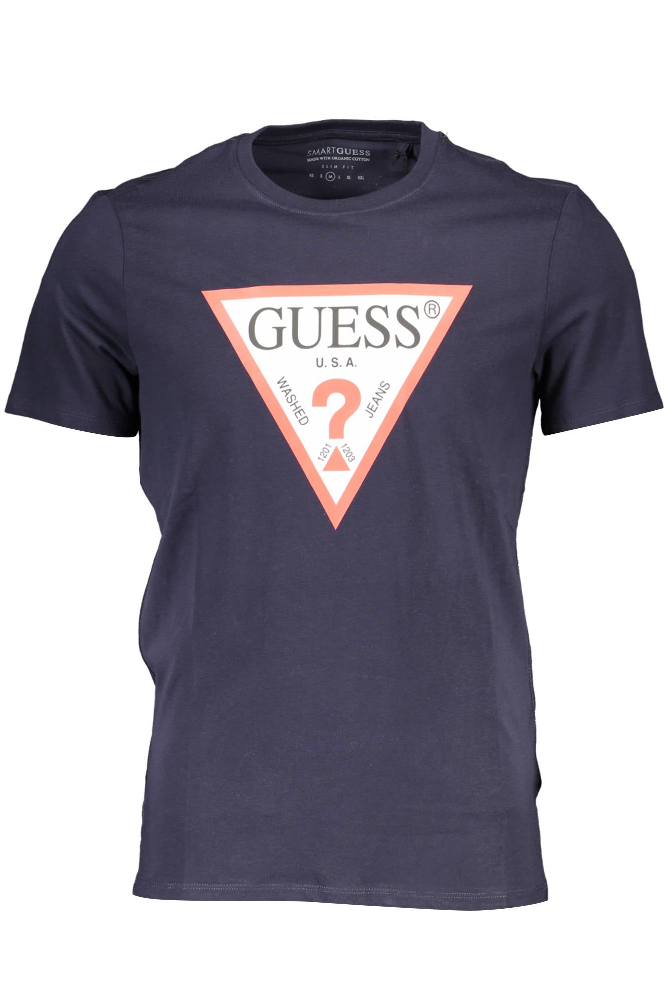 Guess Jeans T-Shirt Maniche Corte Uomo Blu - mem39