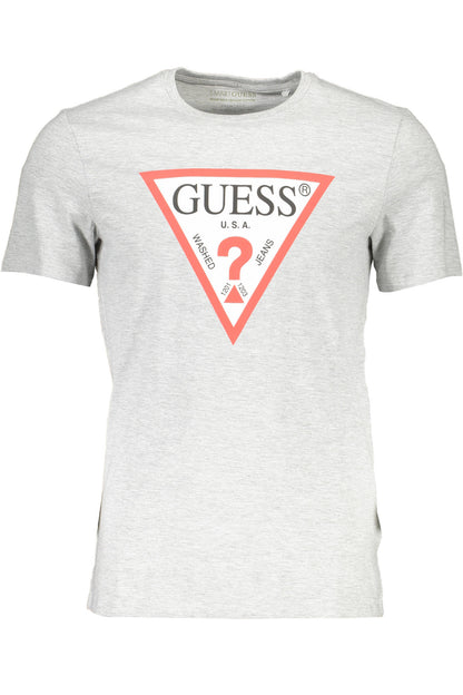 Guess Jeans T-Shirt Maniche Corte Uomo Grigio"" - mem39