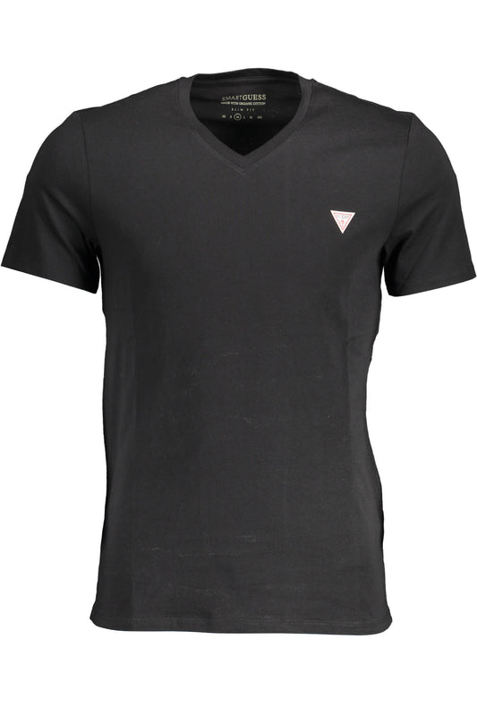 Guess Jeans T-Shirt Maniche Corte Uomo Nero - mem39