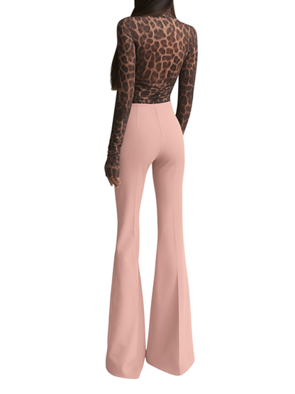 Aniye By pantaloni a zampa Sienna rosa