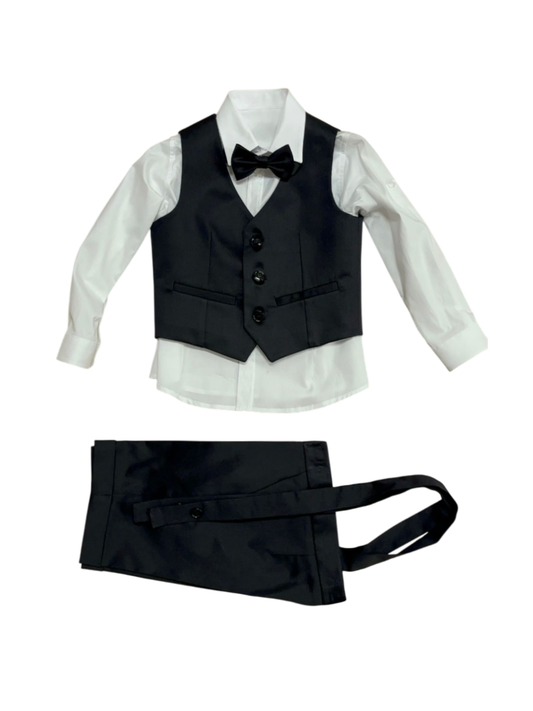 Brando completo elegante bambino nero
