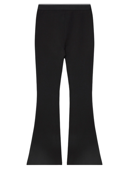 Calvin Klein Jeans leggings flare bambina nero