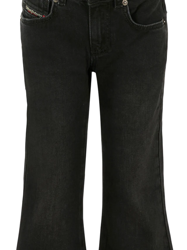 Diesel jeans a zampa D-prilla lavaggio nero