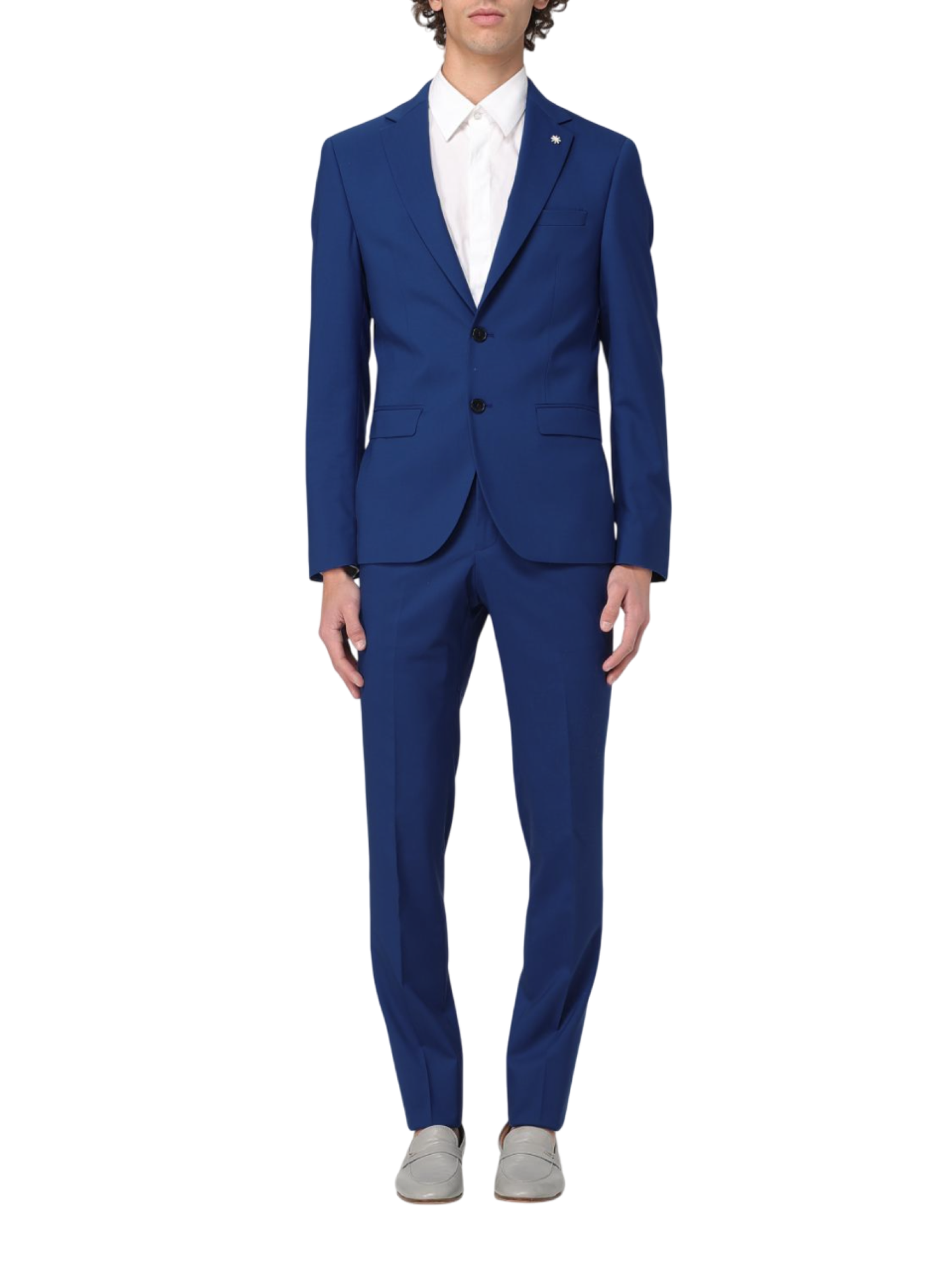 Manuel Ritz completo uomo monopetto bluette