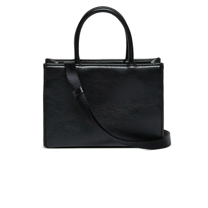 Diesel borsa in ecopelle con logo nero