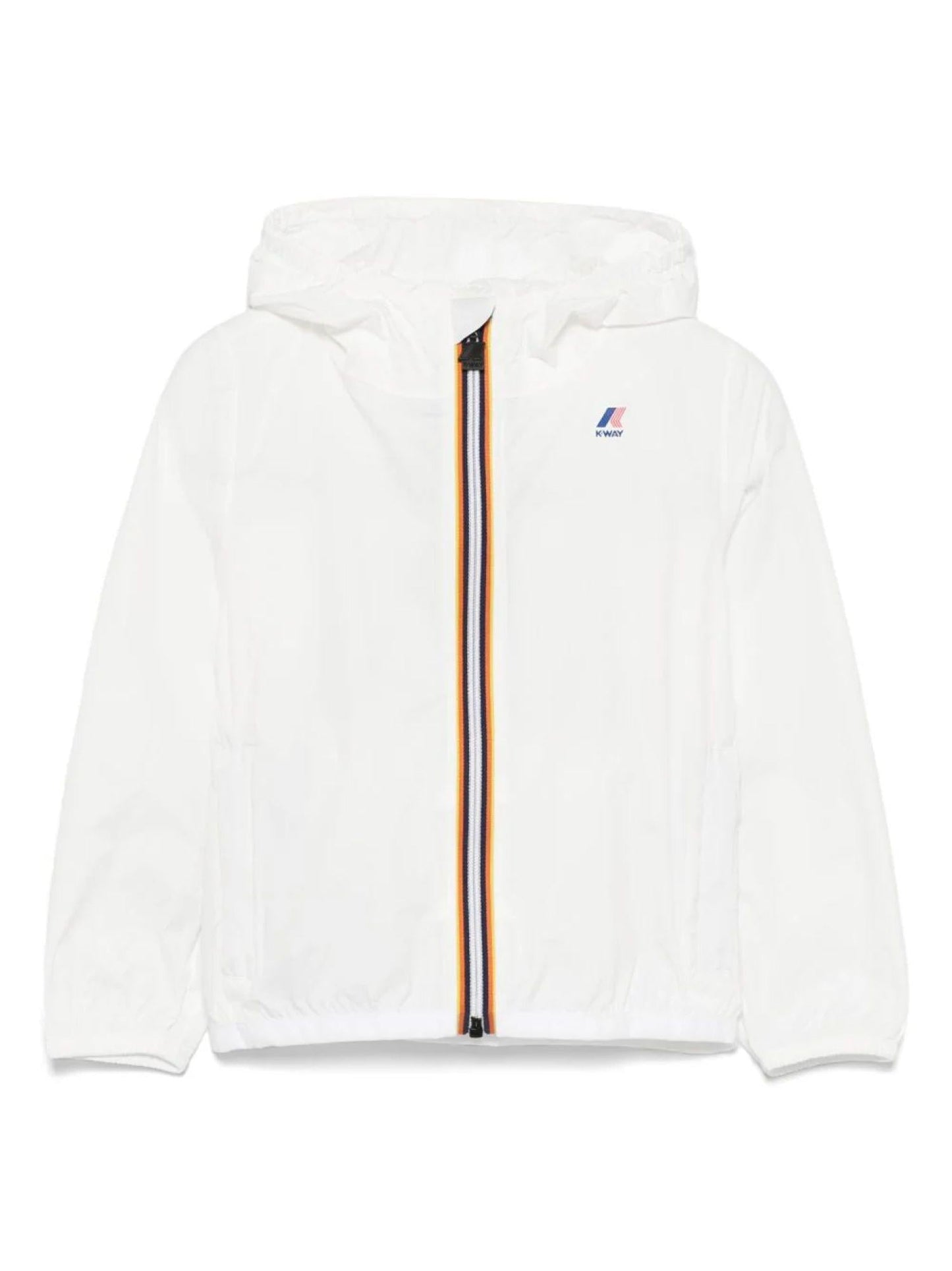 K-Way giubbino antivento impermeabile Le Vrai 4.0 bianco