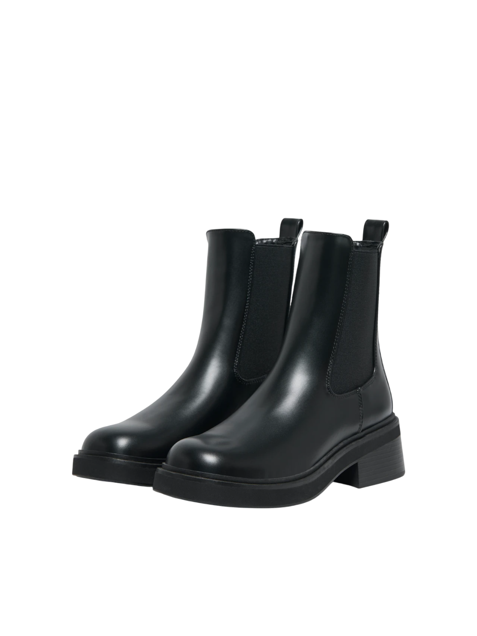 Only stivaletti in ecopelle Onlbutter nero