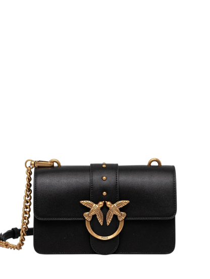 Pinko borsa a tracolla Love Bag One Mini nero oro