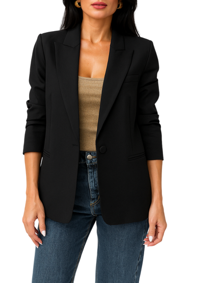 Vicolo giacca blazer monopetto nero