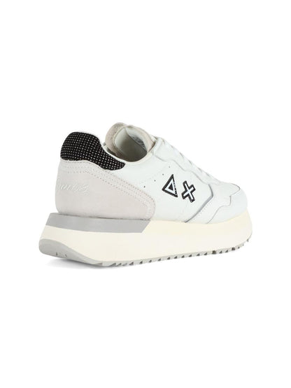 Sun68 sneakers donna Big Ally in ecopelle bianco
