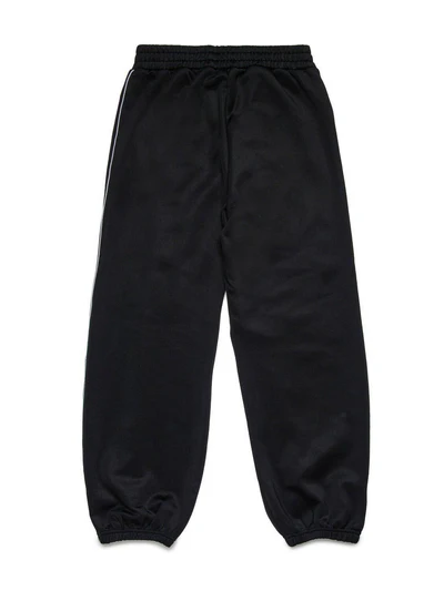 Diesel pantaloni in felpa Pzamperd nero