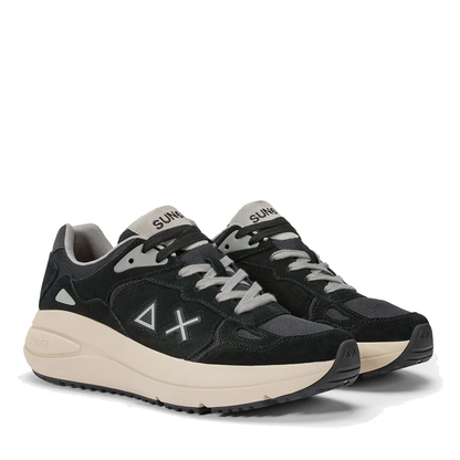 Sun68 sneakers uomo Jupiter Suede nero