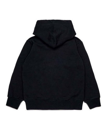 Diesel felpa con cappuccio Sbonniehood nero