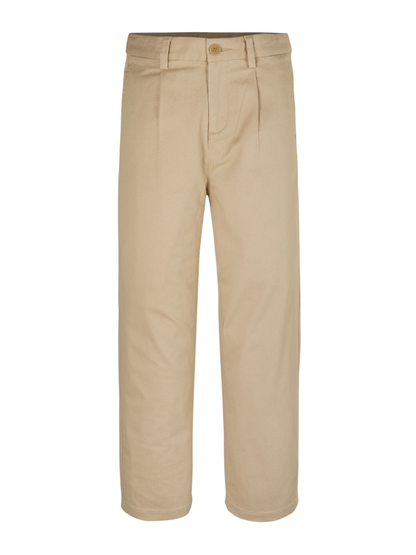 Tommy Hilfiger pantaloni chino bambino con pinces beige
