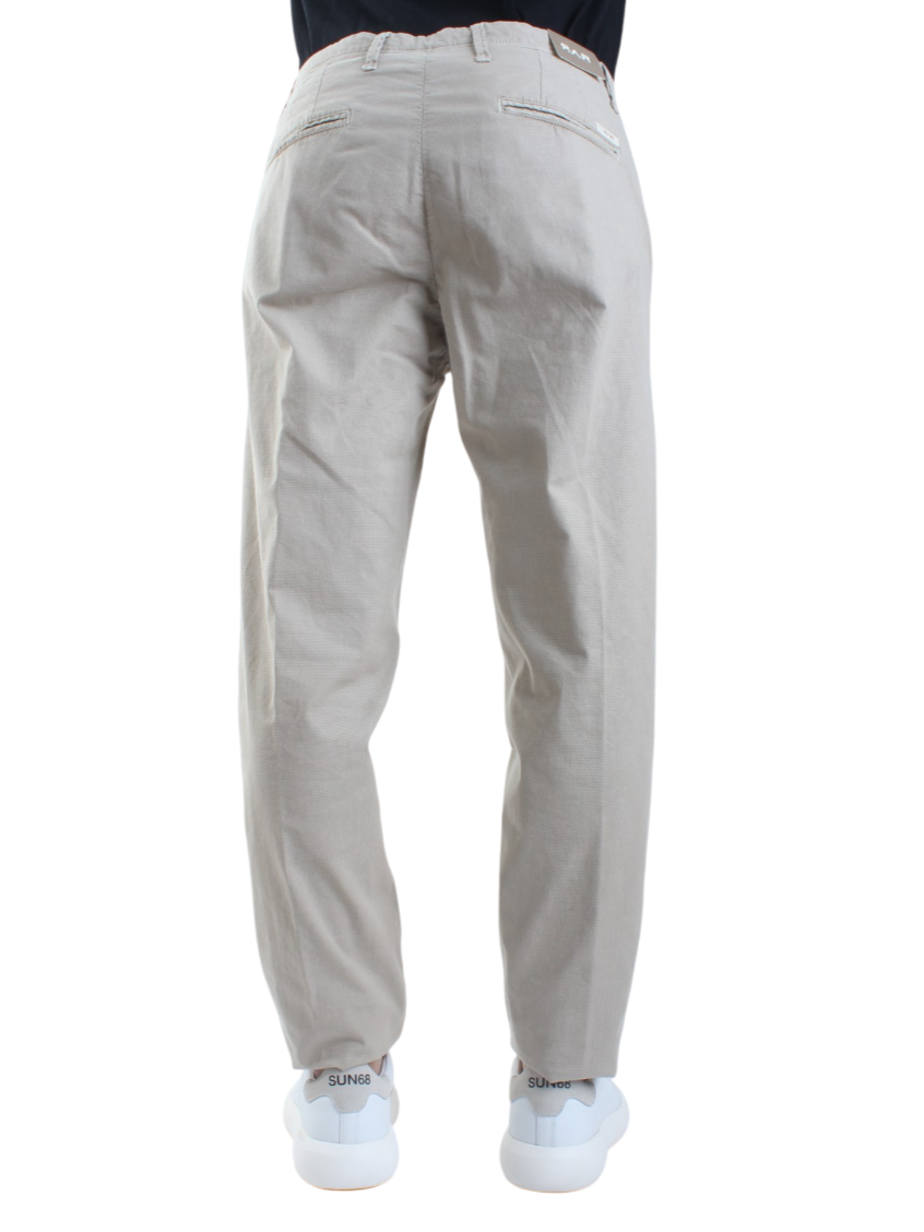 Rar pantaloni chino Cuba in cotone color sabbia