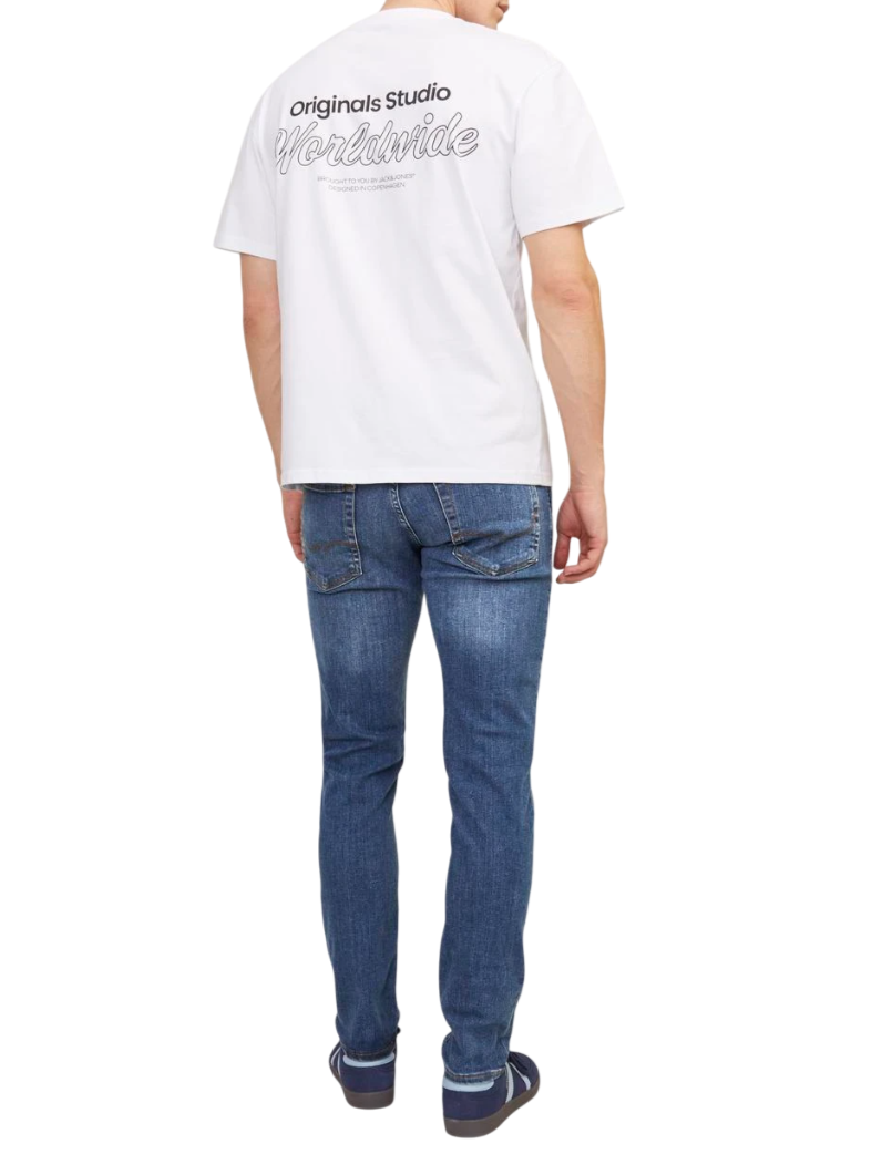 Jack&Jones jeans Glenn skinny lavaggio blu