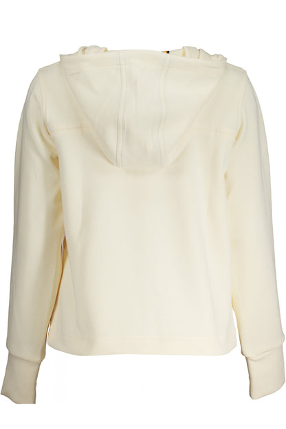 K-Way Felpa Con Zip Donna Beige"" - mem39