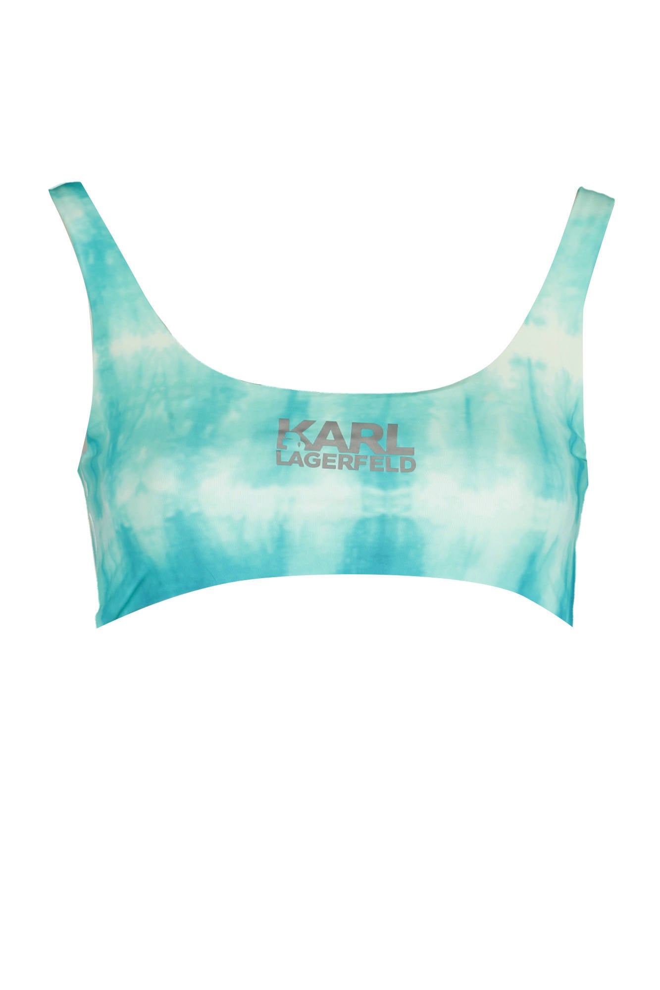 Karl Lagerfeld Beachwear Costume Parte Sopra Donna Azzurro"" - mem39