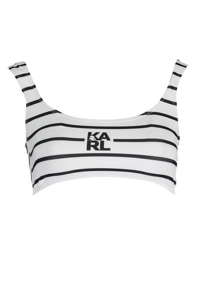 KARL LAGERFELD BEACHWEAR KL22WTP16_BIANCO_WHITE