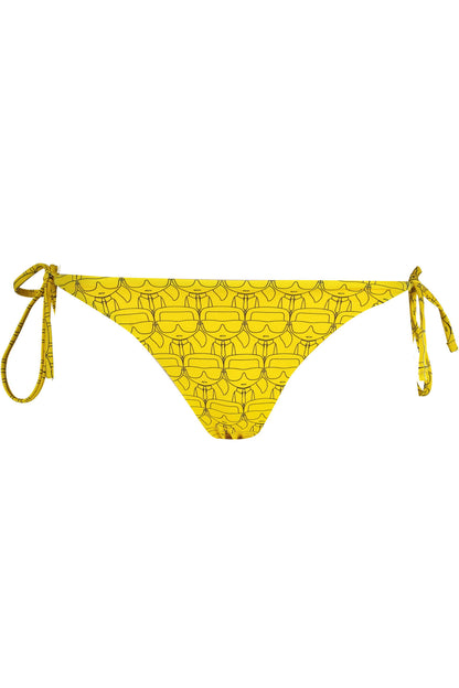 Karl Lagerfeld Beachwear Costume Parte Sotto Donna Giallo"" - mem39