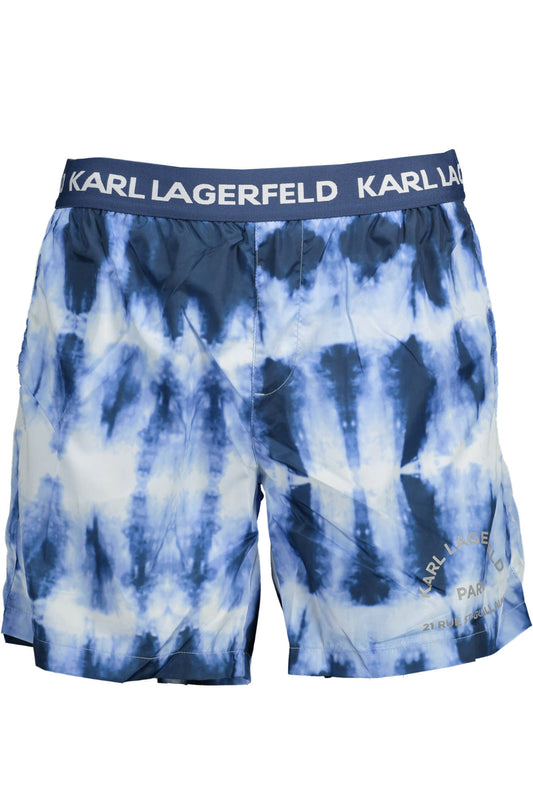 Karl Lagerfeld Beachwear Costume Parte Sotto Uomo Azzurro - mem39