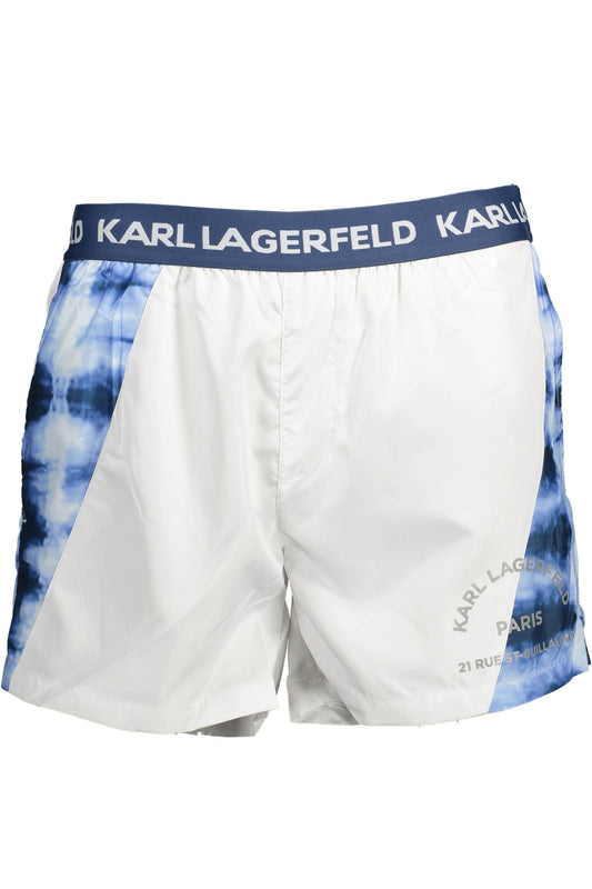 Karl Lagerfeld Beachwear Costume Parte Sotto Uomo Bianco - mem39