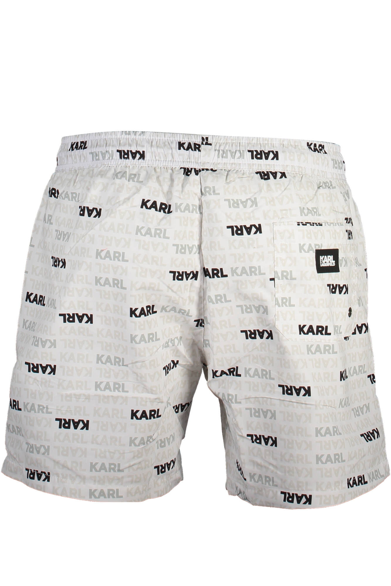 Karl Lagerfeld Beachwear Costume Parte Sotto Uomo Bianco - mem39