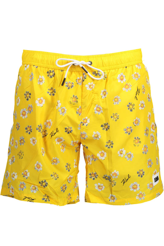 KARL LAGERFELD BEACHWEAR KL22MBM07_GIALLO_YELLOW