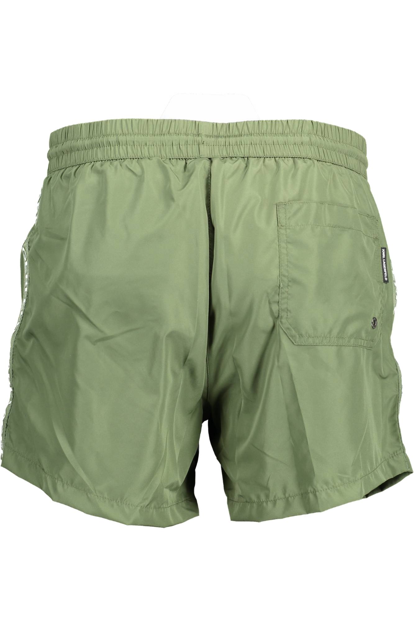 Karl Lagerfeld Beachwear Costume Parte Sotto Uomo Verde - mem39