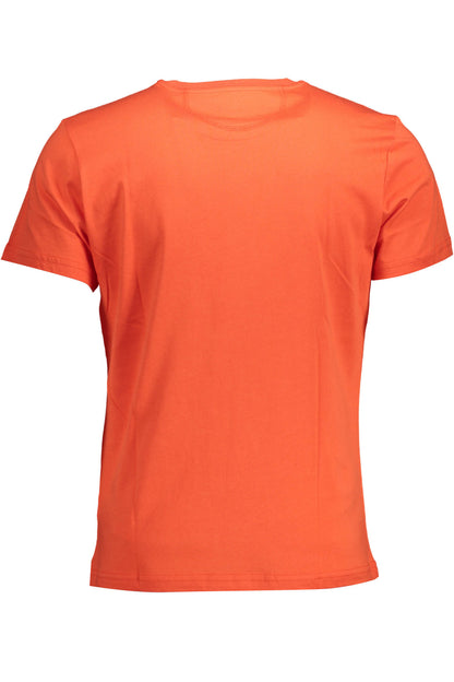 La Martina T-Shirt Maniche Corte Uomo Arancio - mem39