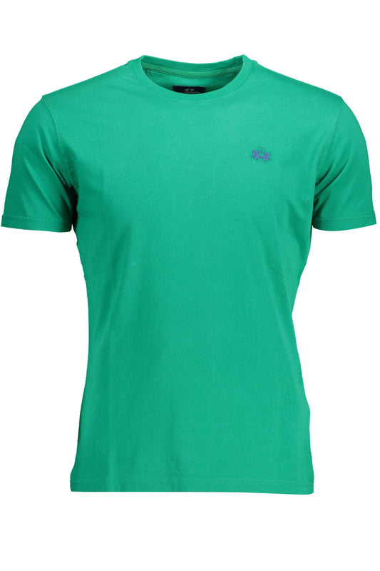 La Martina T-Shirt Maniche Corte Uomo Verde - mem39