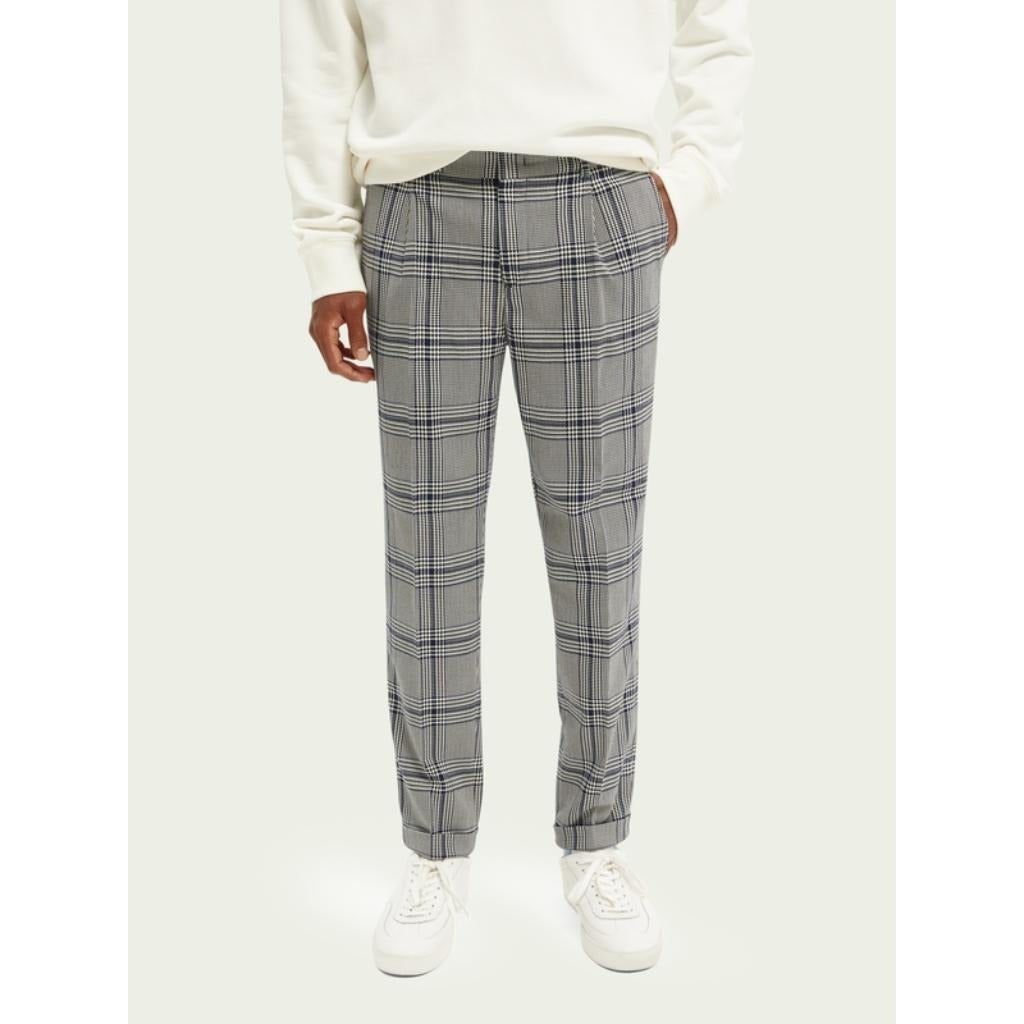 Scotch &amp; Soda Elegant Trousers In Polyester, Viscose And Elastane.