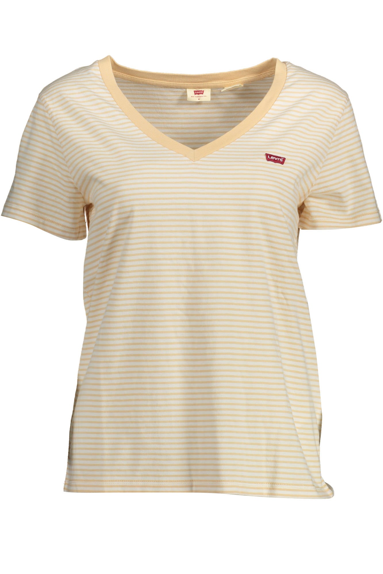 Levi'S T-Shirt Maniche Corte Donna Beige - mem39