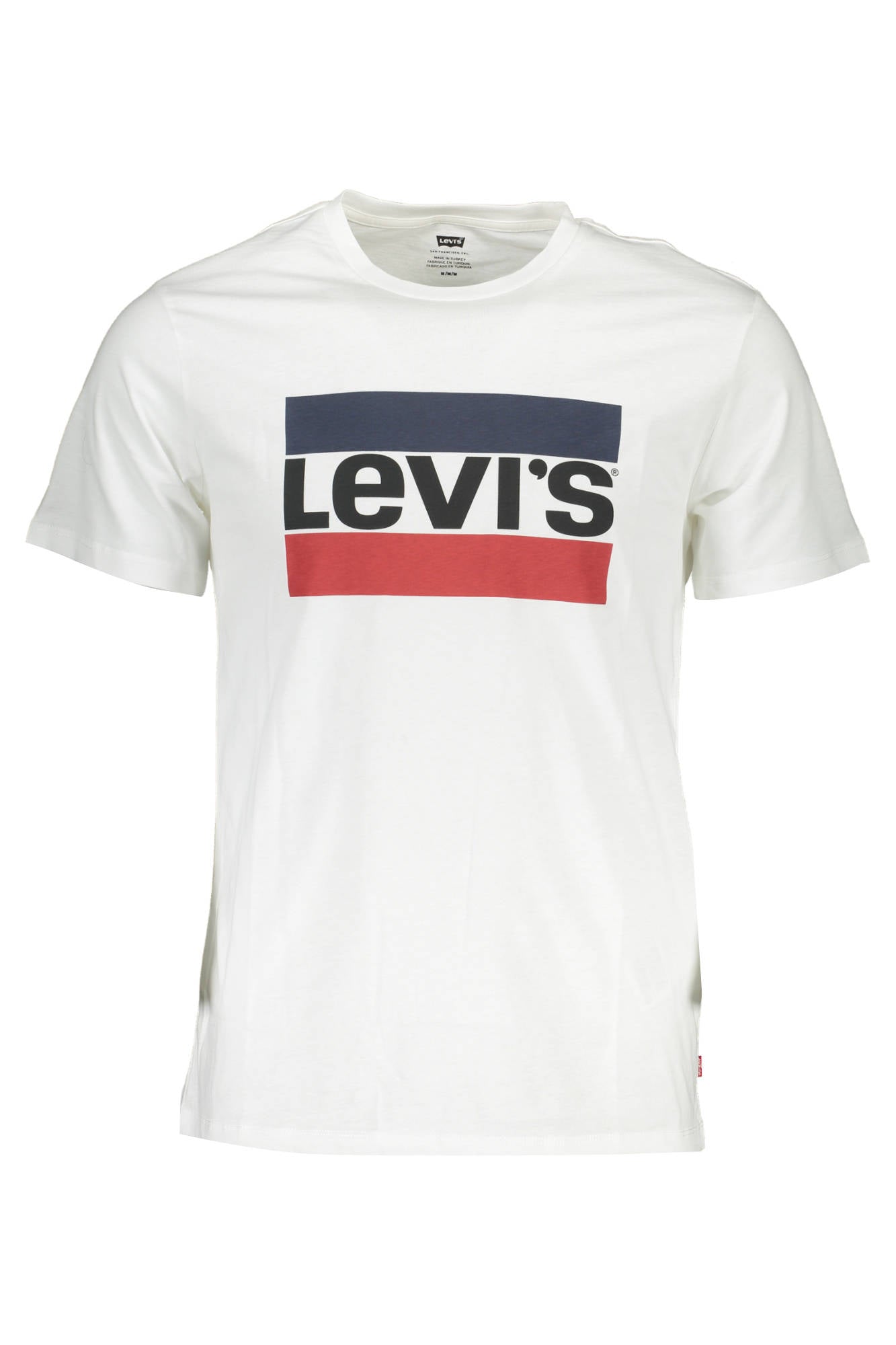 Levi'S T-Shirt Maniche Corte Uomo Bianco - mem39