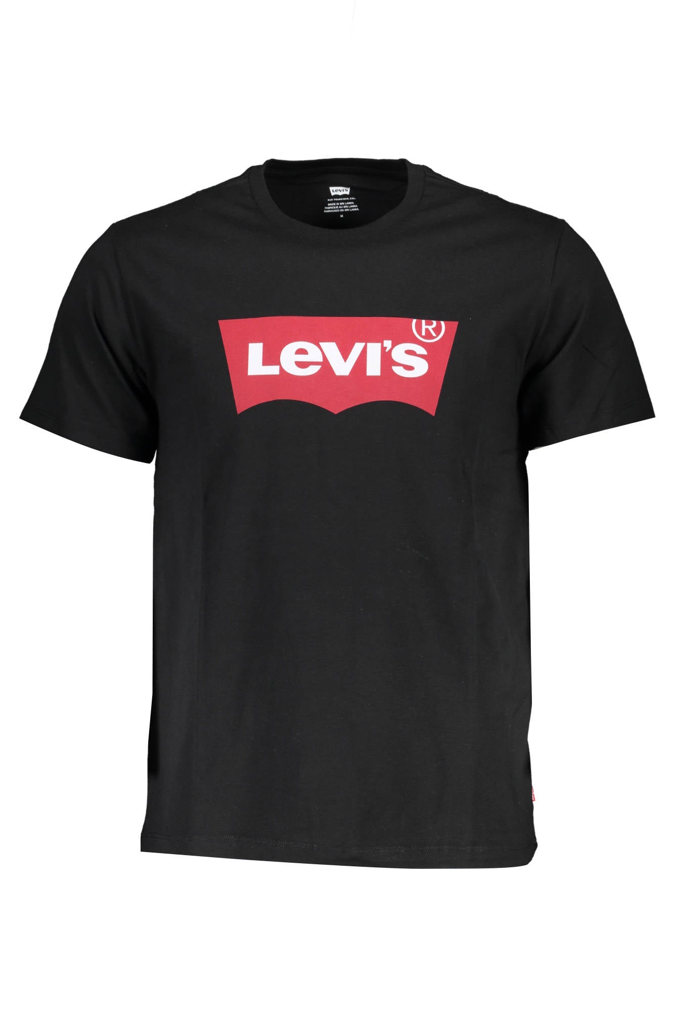 Levi'S T-Shirt Maniche Corte Uomo Nero - mem39