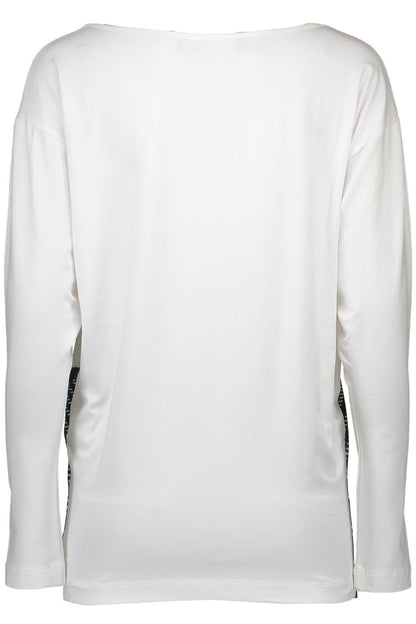 Love Moschino T-Shirt Maniche Lunghe Donna Bianco"" - mem39