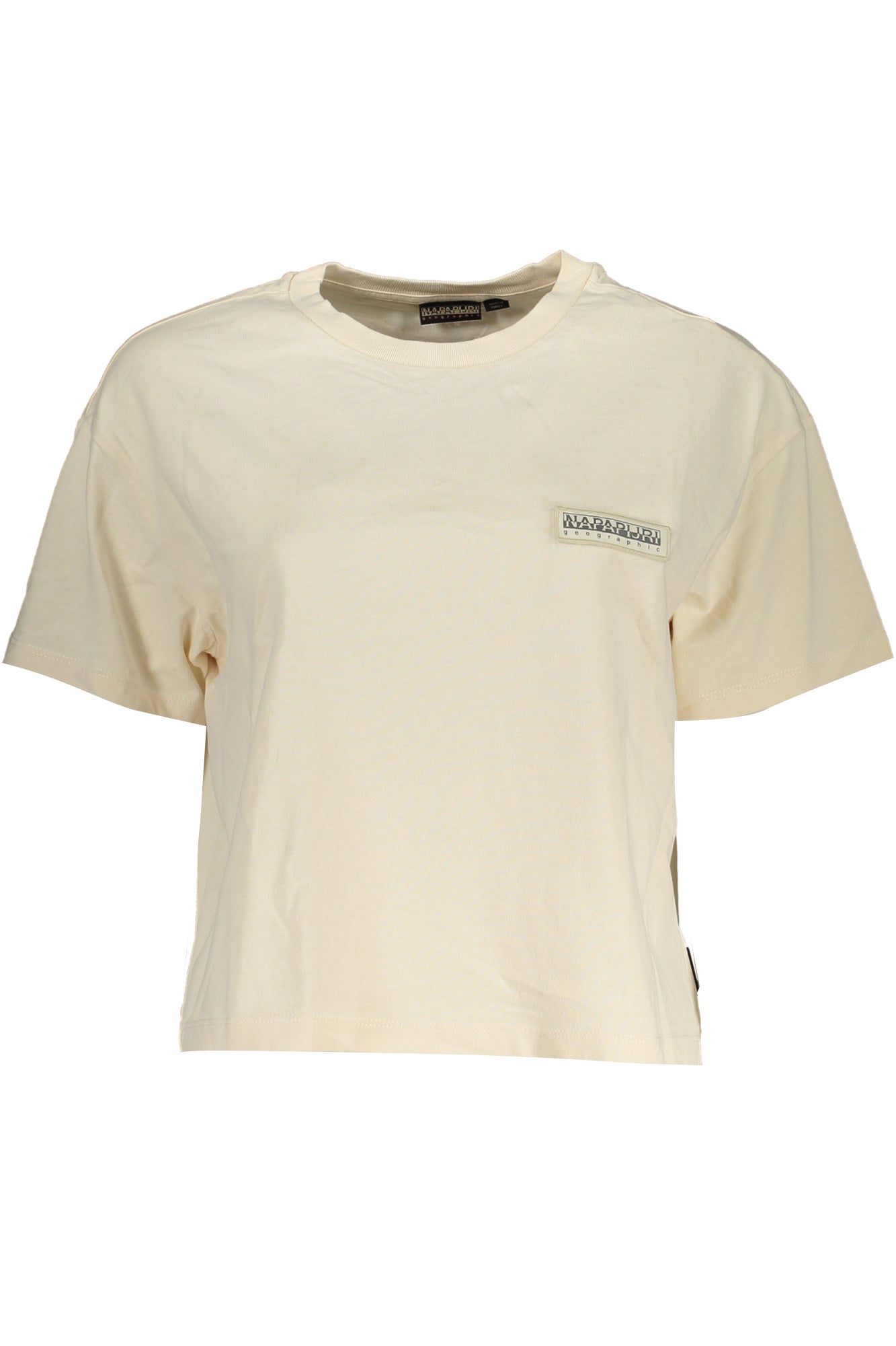 Napapijri T-Shirt Maniche Corte Donna Beige - mem39