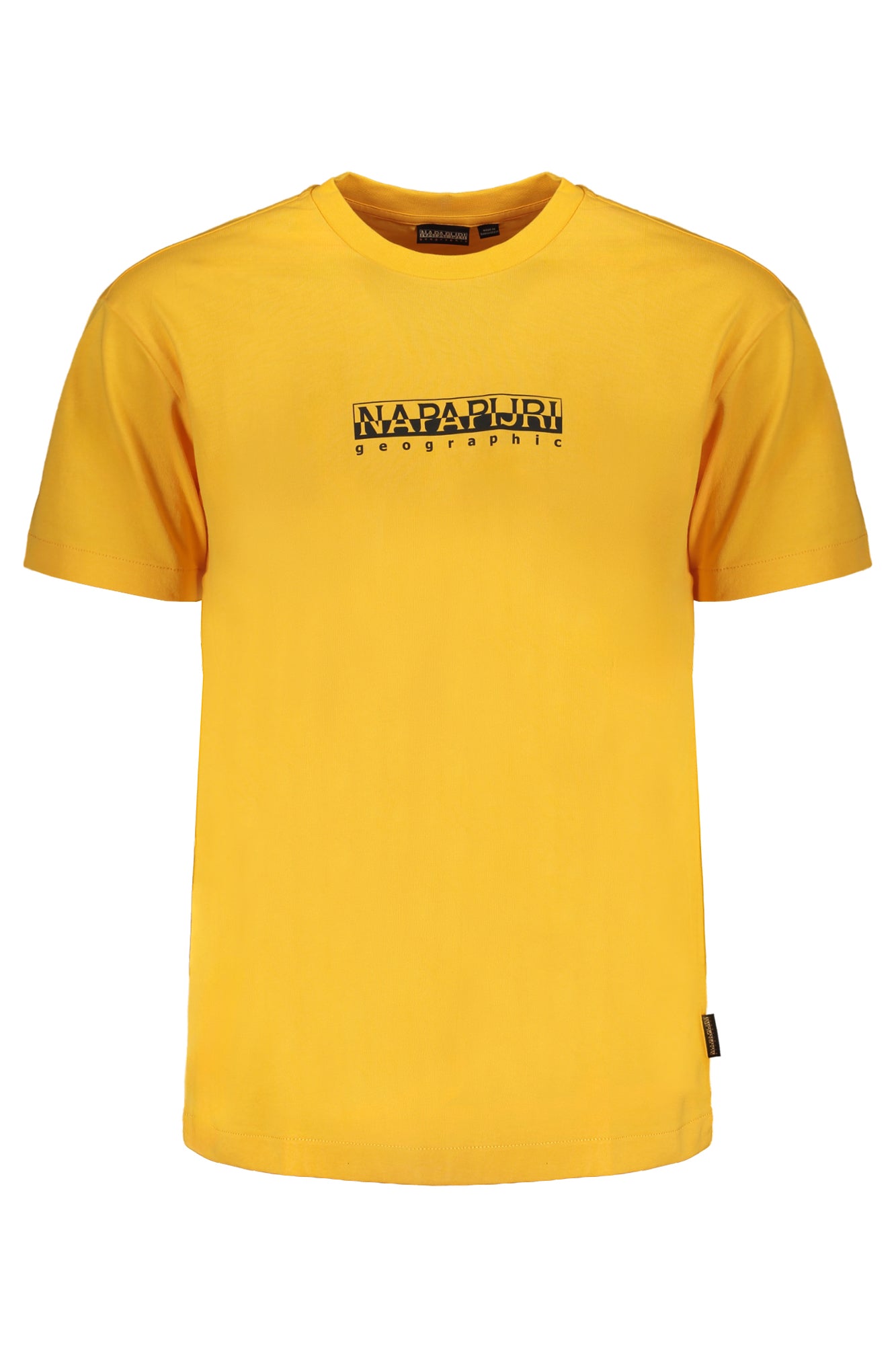 Napapijri T-Shirt Maniche Corte Uomo Arancio - mem39