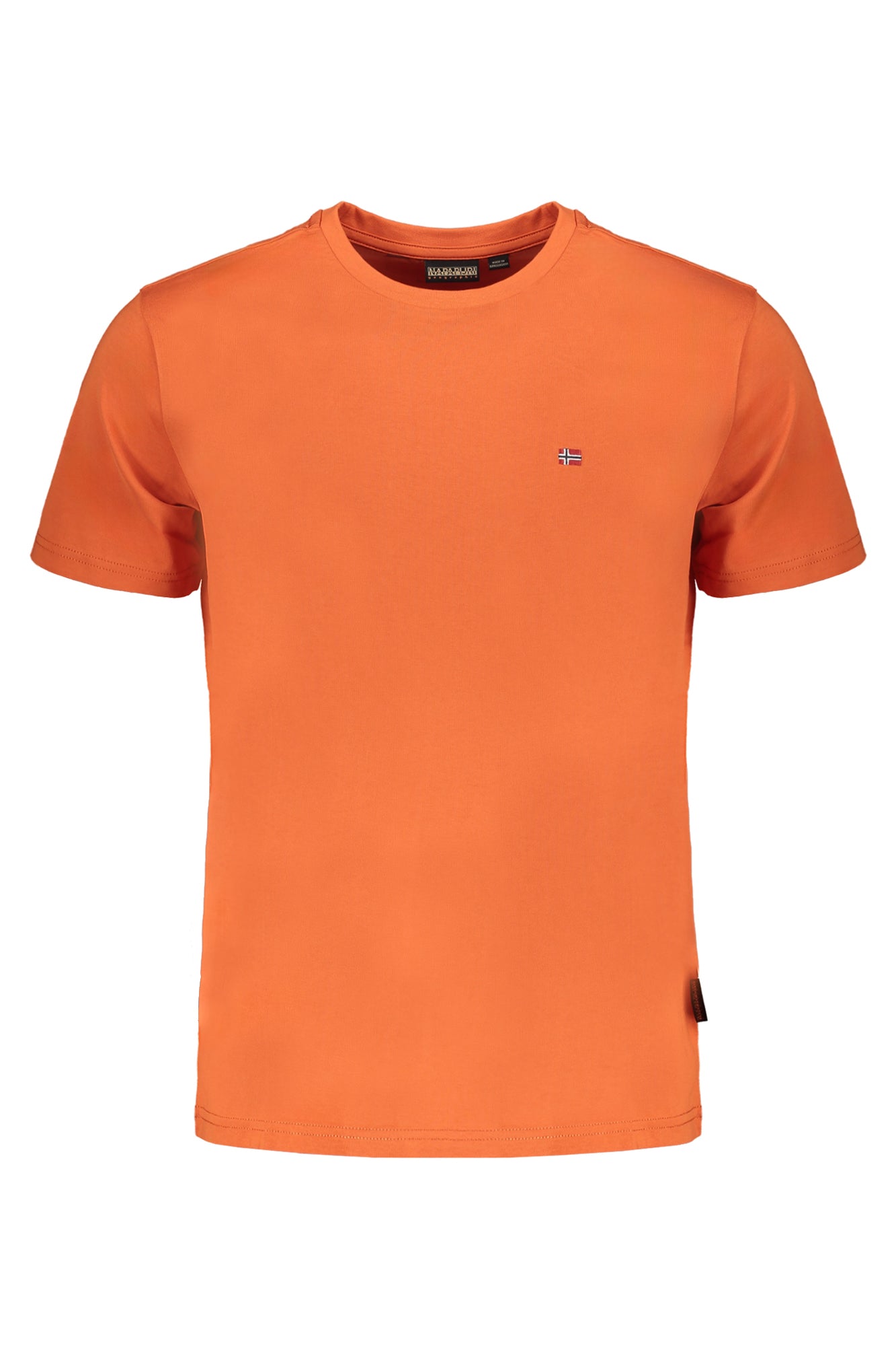 Napapijri T-Shirt Maniche Corte Uomo Arancio - mem39