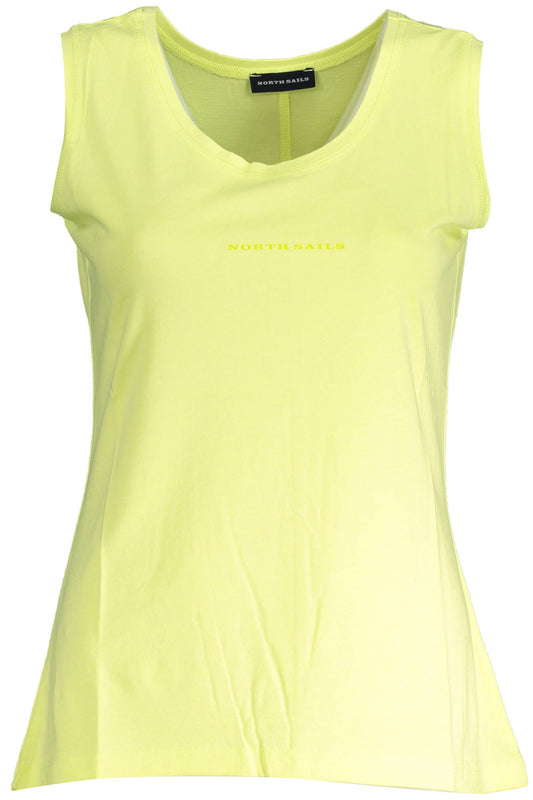 North Sails Women's Tank Top Yellow""