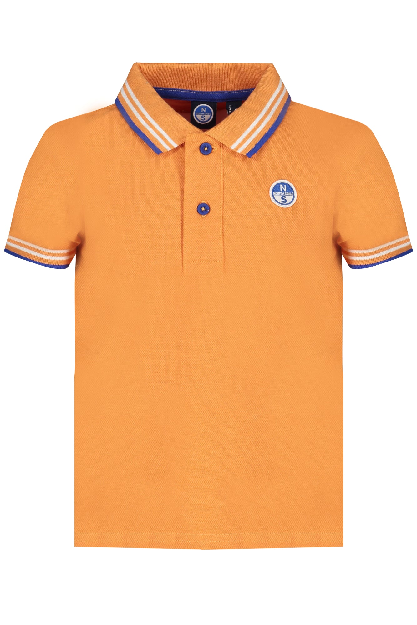 North Sails Polo Maniche Corte Bambino Arancio - mem39