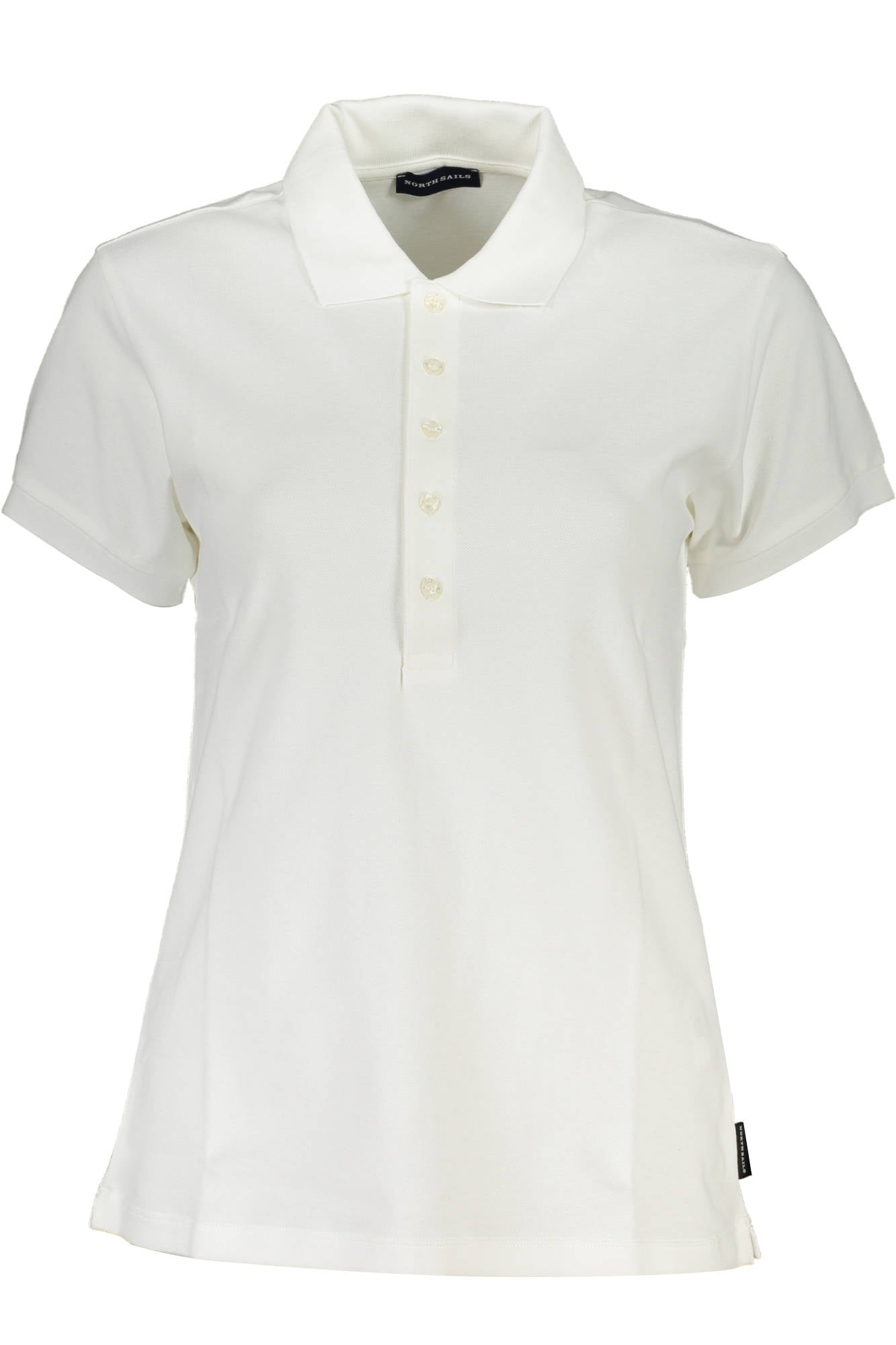 North Sails Polo Maniche Corte Donna Bianco"" - mem39