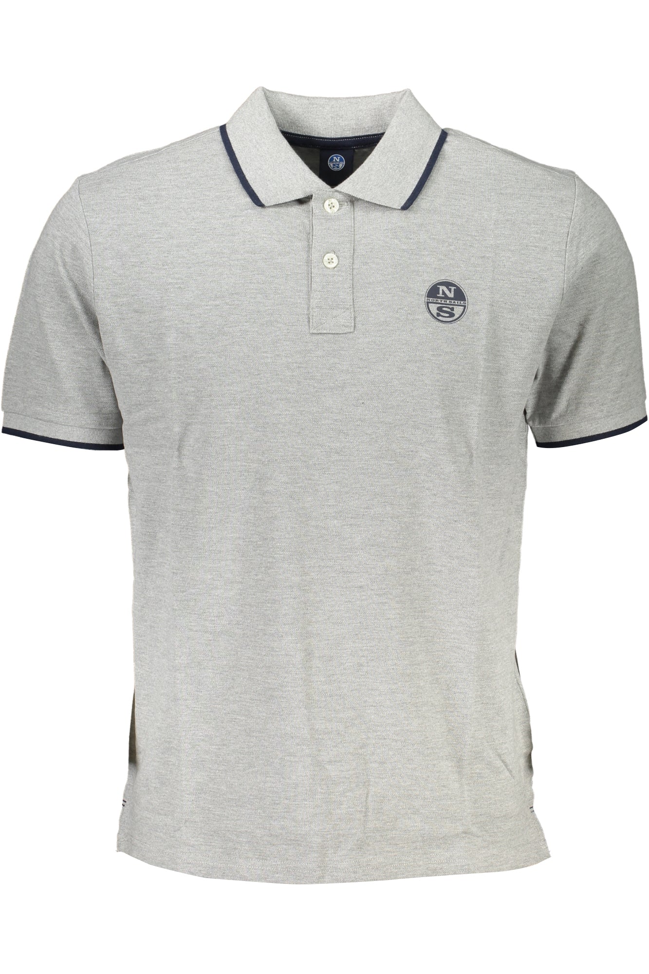 North Sails Polo Maniche Corte Uomo Grigio"" - mem39